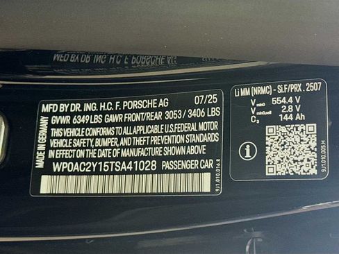 New 2026 Porsche Taycan Turbo AWD/4WD image 53
