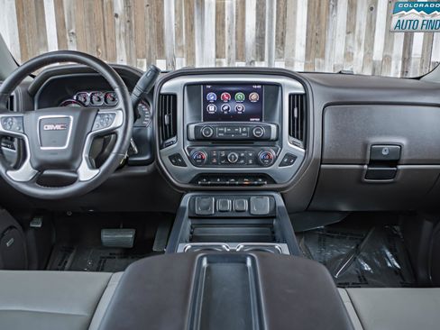 Used 2015 GMC Sierra 1500 SLT w/ SLT Crew Cab Value Package AWD/4WD image 16