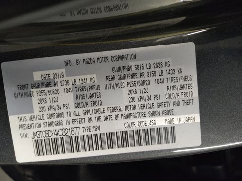 Used 2019 MAZDA CX-9 Grand Touring AWD/4WD image 33