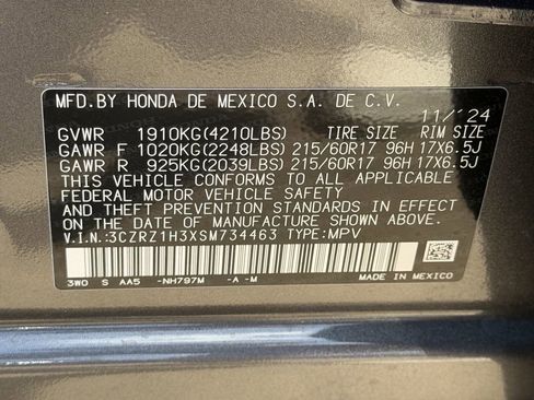 Used 2025 Honda HR-V LX image 30