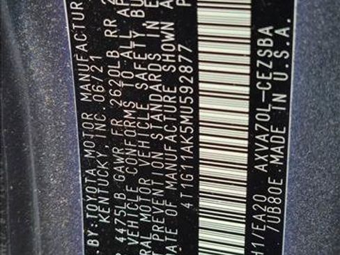 Used 2021 Toyota Camry SE FWD image 22