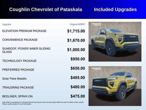 Used 2023 GMC Canyon Elevation w/ Elevation Premium Package AWD/4WD image 3