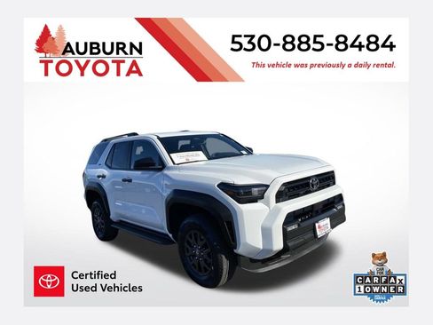 Certified 2025 Toyota 4Runner SR5 AWD/4WD image 1