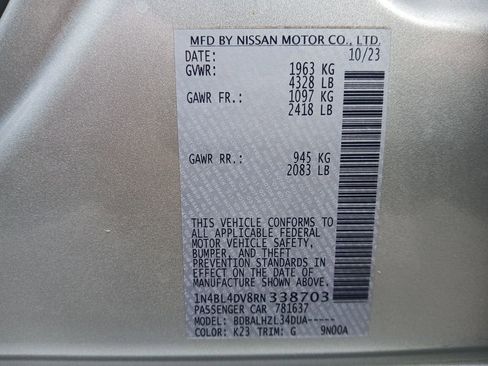 Used 2024 Nissan Altima 2.5 SV image 29