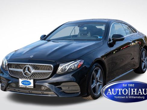 Used 2018 Mercedes-Benz E 400 4MATIC Coupe w/ Premium 1 Package image 1