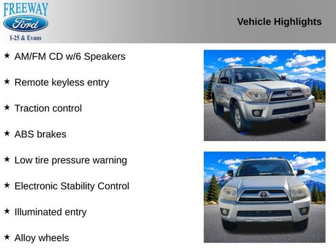 Used 2006 Toyota 4Runner SR5 AWD/4WD image 2