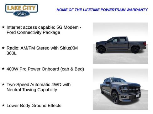 New 2026 Ford F150 STX w/ F-150 LOBO Package AWD/4WD image 11