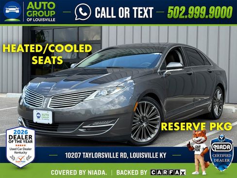 Used 2016 Lincoln MKZ AWD w/ Equipment Group 300A Reserve image 1