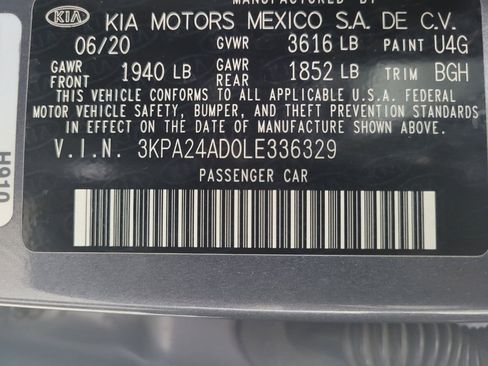 Used 2020 Kia Rio S FWD image 33