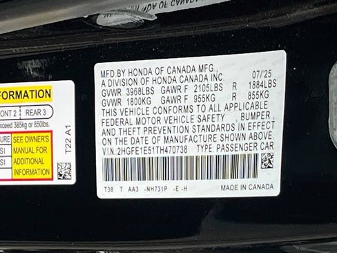 Used 2026 Honda Civic Si image 33