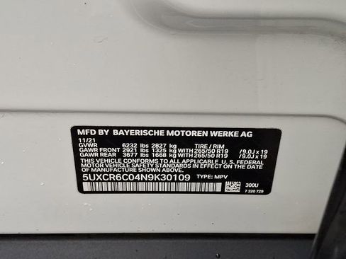 Certified 2022 BMW X5 xDrive40i image 29