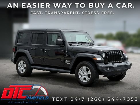 Used 2021 Jeep Wrangler Unlimited Sport AWD/4WD image 1