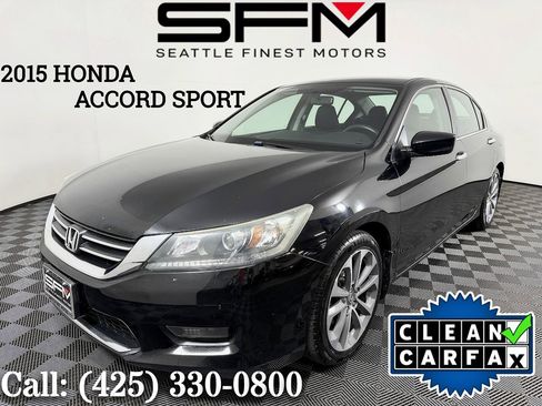 Used 2015 Honda Accord Sport image 1
