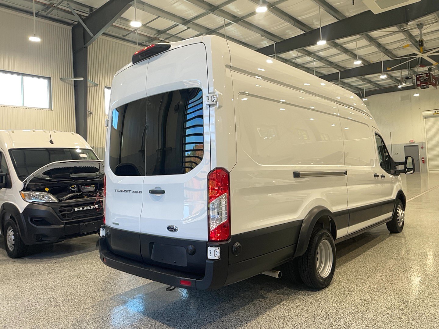Used 2024 Ford Transit 350 148 High Roof Extended DRW RWD image 7