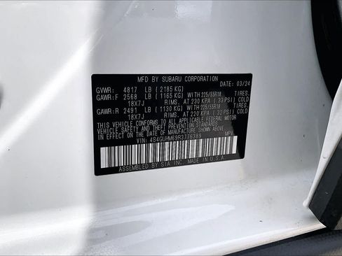 Used 2024 Subaru Crosstrek 2.5i Limited w/ Popular Package #3A AWD/4WD image 38