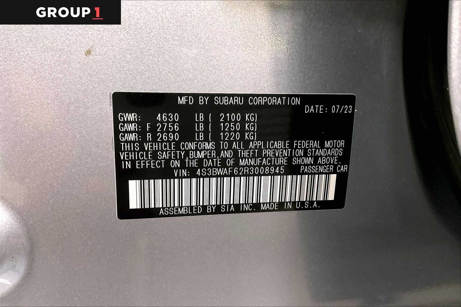 Used 2024 Subaru Legacy Premium AWD/4WD image 37