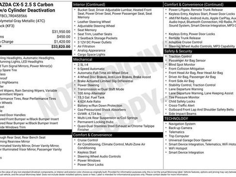 Used 2024 MAZDA CX-5 Carbon Edition image 27