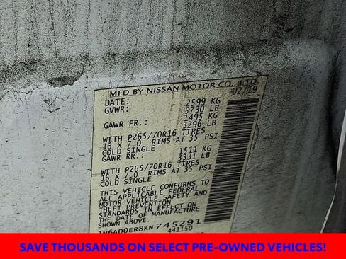 Used 2019 Nissan Frontier SV RWD image 24