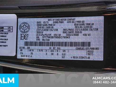 Certified 2025 Ford F250 Platinum AWD/4WD image 63