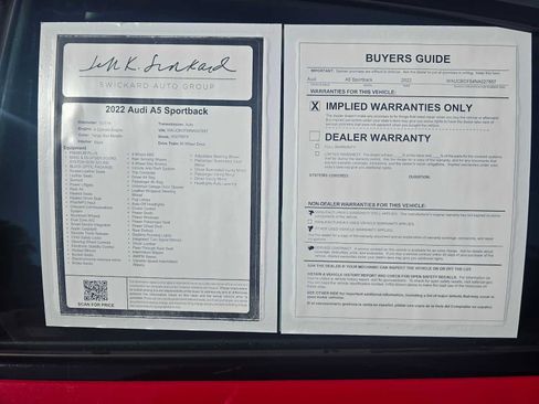 Used 2022 Audi A5 2.0T Premium Plus w/ Premium Plus AWD/4WD image 16