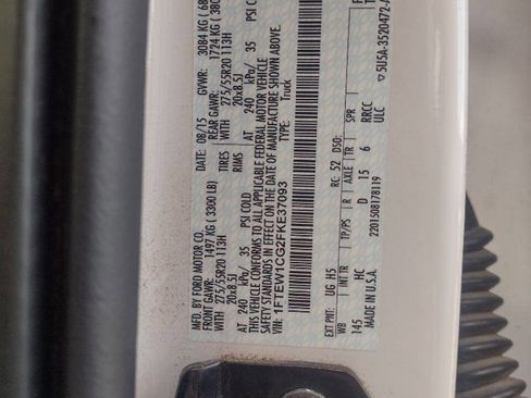 Used 2015 Ford F150 Lariat w/ Equipment Group 502A Luxury image 25