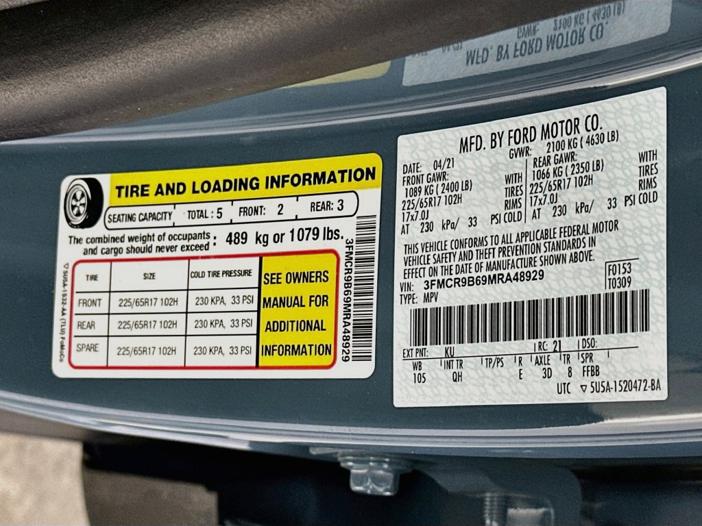 Used 2021 Ford Bronco Sport Big Bend AWD/4WD image 36