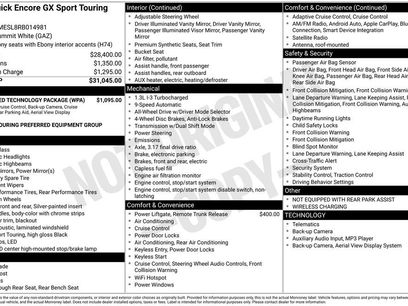 Used 2024 Buick Encore GX Sport Touring w/ Advanced Technology Package