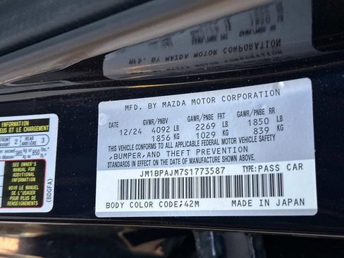 Certified 2025 MAZDA MAZDA3 s image 32