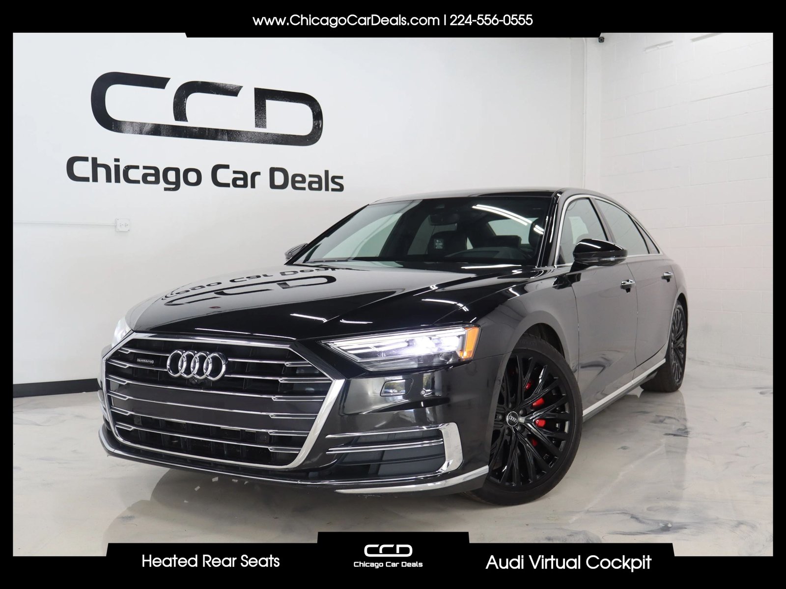 Used 2019 Audi A8 L 3.0T w/ Executive Package AWD/4WD image 1