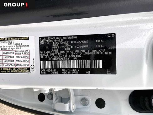 Used 2025 Lexus RX 350 Premium w/ Accessory Package (K3) FWD image 34