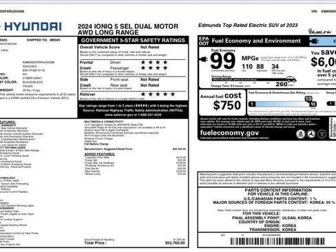 Used 2024 Hyundai Ioniq 5 SEL image 17