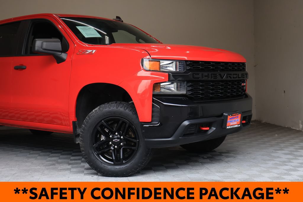Used 2021 Chevrolet Silverado 1500 Custom Trail Boss w/ Safety Confidence Package AWD/4WD image 3