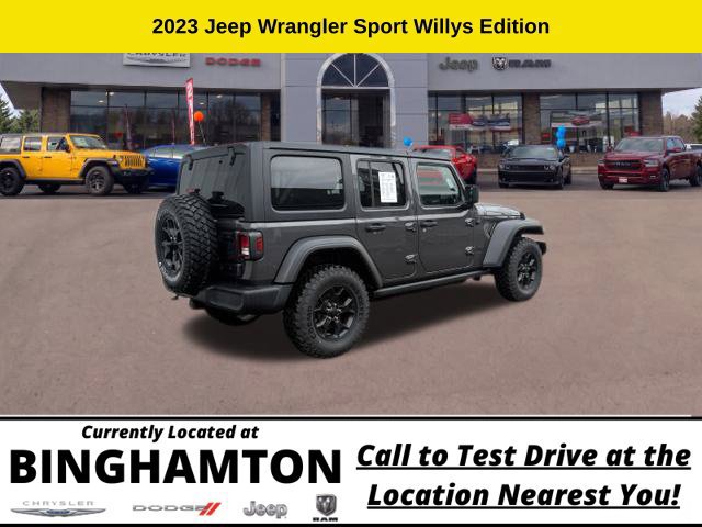 Used 2023 Jeep Wrangler Unlimited Sport AWD/4WD image 5