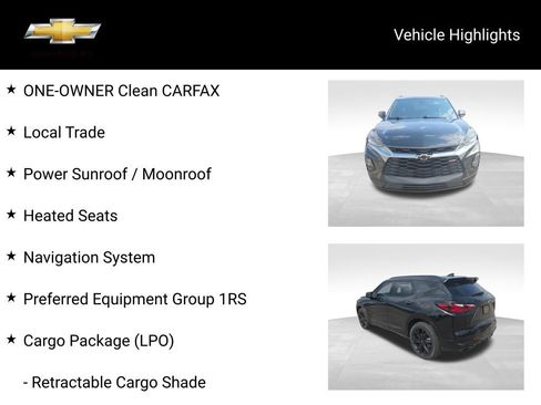 Used 2021 Chevrolet Blazer RS w/ Enhanced Convenience Package AWD/4WD image 17