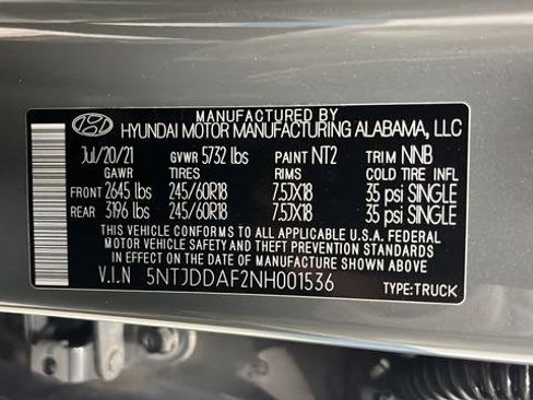 Used 2022 Hyundai Santa Cruz SEL Premium AWD/4WD image 29