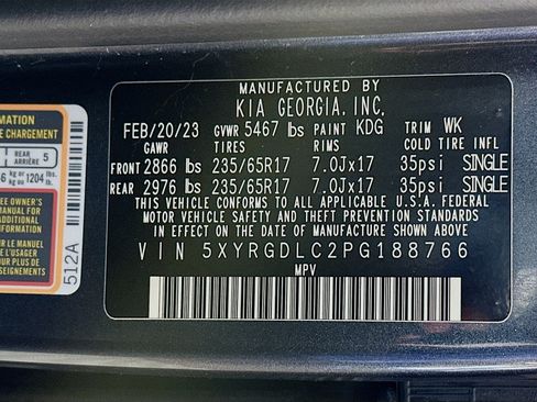 Used 2023 Kia Sorento LX AWD/4WD image 31