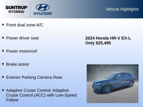 Used 2024 Honda HR-V EX-L image 7