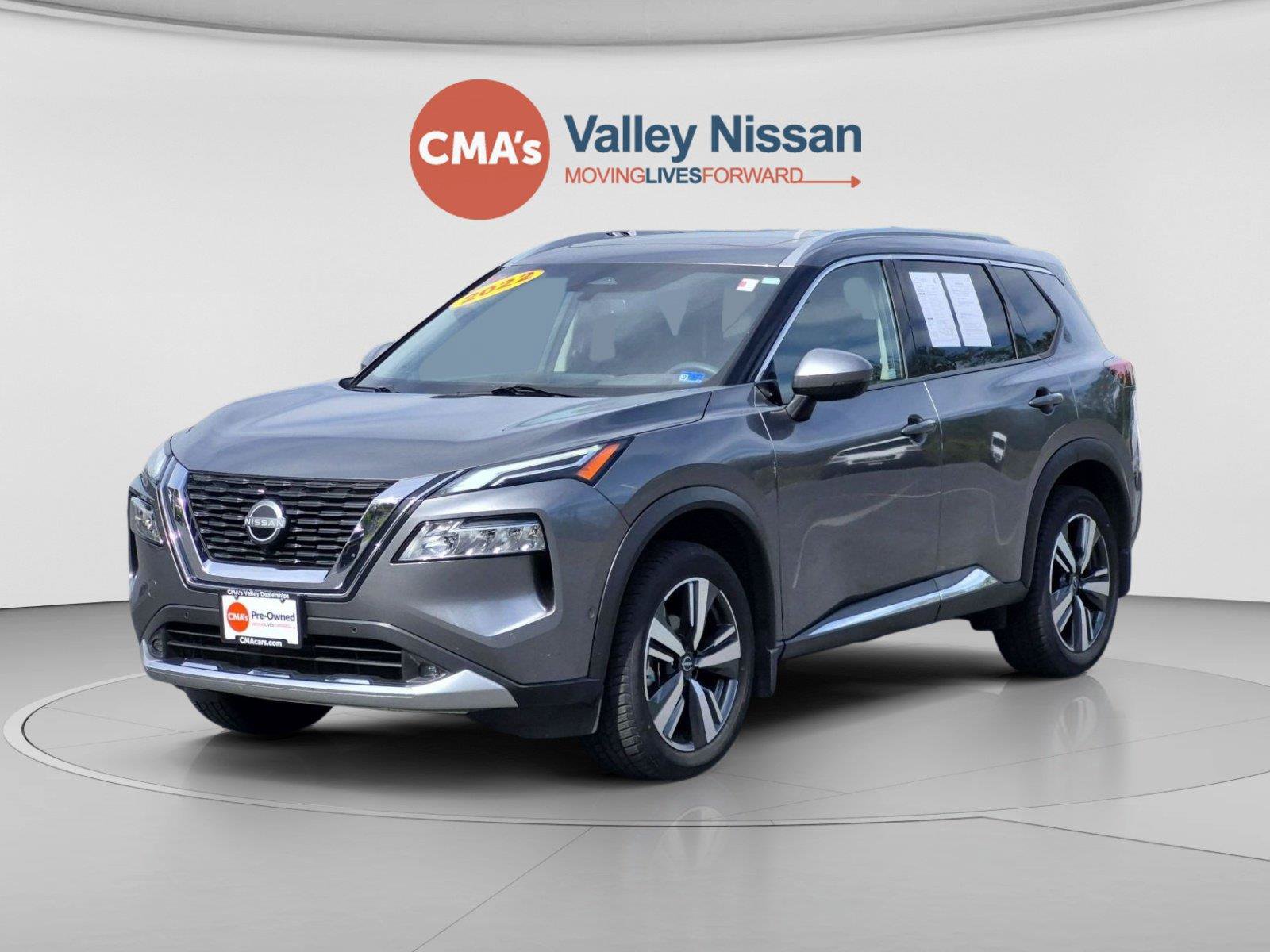 Certified 2022 Nissan Rogue Platinum w/ Head-Up Display Package AWD/4WD image 1