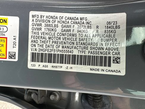 Used 2023 Honda Civic Sport image 18