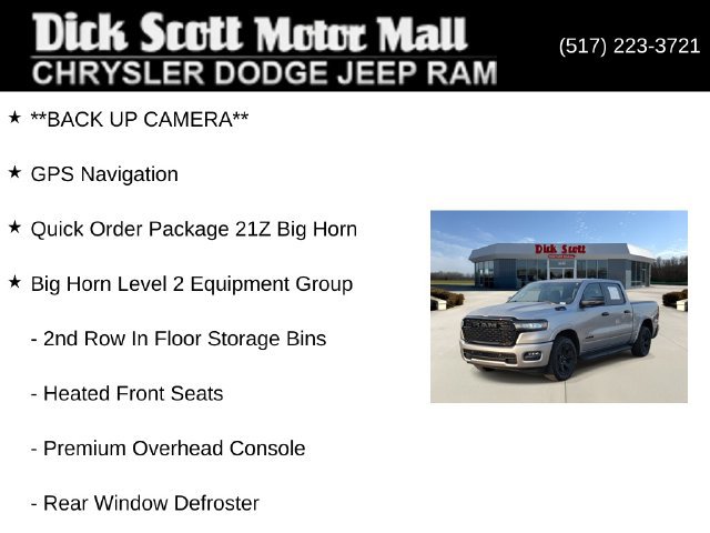 Used 2025 RAM 1500 Big Horn AWD/4WD image 17