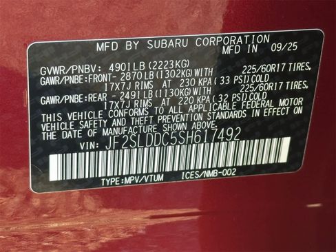 New 2025 Subaru Forester Premium image 27