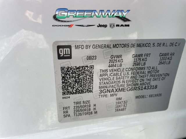Used 2024 Chevrolet Equinox RS FWD image 31