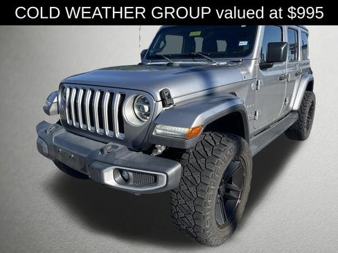Used 2020 Jeep Wrangler Unlimited Sahara AWD/4WD image 7