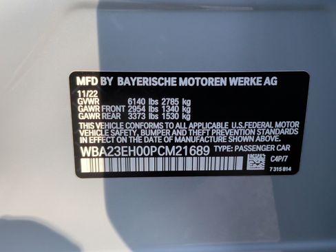 Certified 2023 BMW 740i 740i w/ Executive Package image 44
