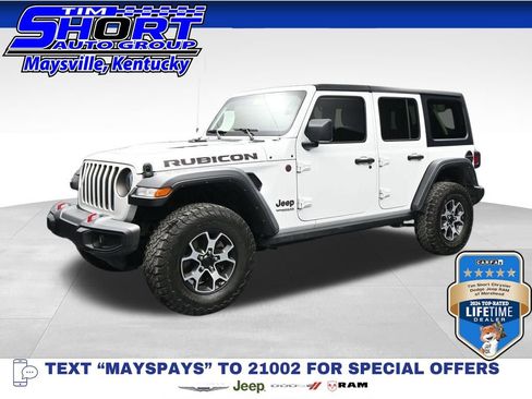 Used 2021 Jeep Wrangler Unlimited Rubicon w/ Cold Weather Group AWD/4WD image 1