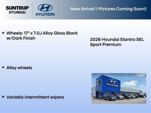 New 2026 Hyundai Elantra SEL Sport Premium FWD image 3
