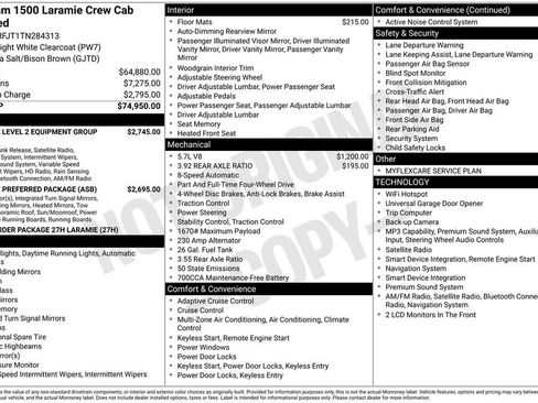 Used 2026 RAM 1500 Laramie AWD/4WD image 6