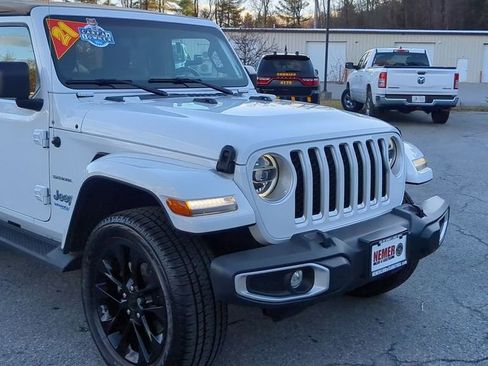 Used 2021 Jeep Wrangler Unlimited Sahara 4xe w/ Cold Weather Group image 5