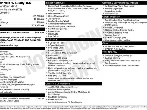 Used 2009 HUMMER H2 Luxury image 1