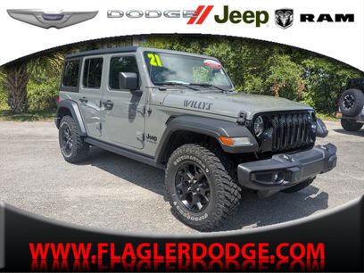 Certified 2021 Jeep Wrangler Unlimited Sport